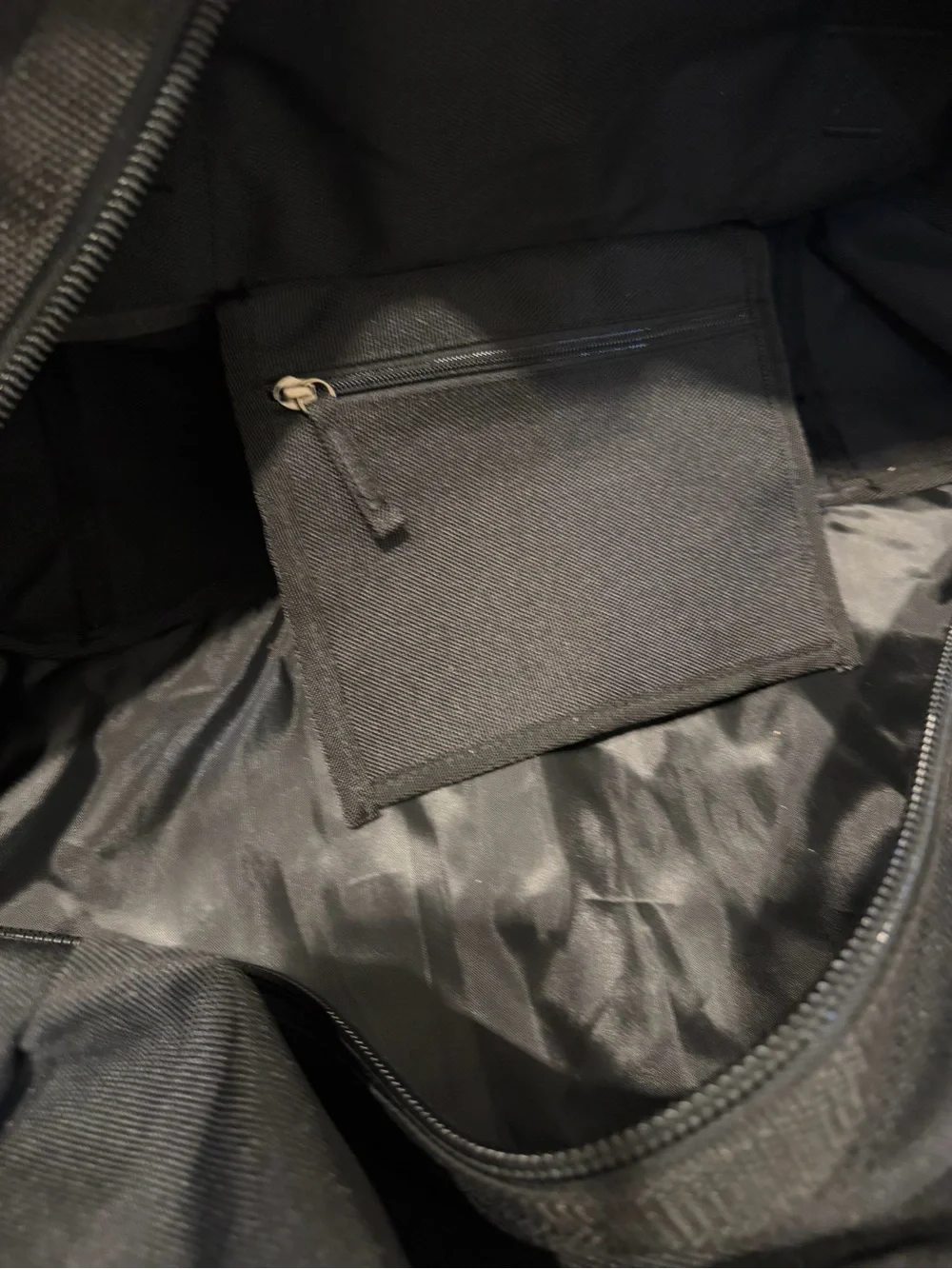 Carhartt Black Heavy Duty Duffle Travel Work Gear Bag